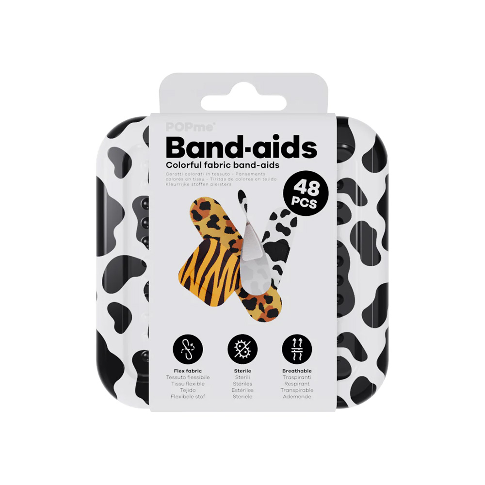 POPME - Band-aids Αυτοκόλλητα Επιθέματα Jungle Fever - 48τεμ.